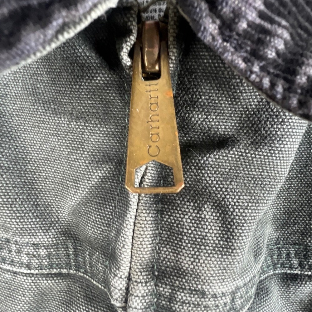 Carhartt Vintage Jkt C61
Detroit USA. Green
Sherpa Distressed Grunge
Womens XL - Picture 5 of 11